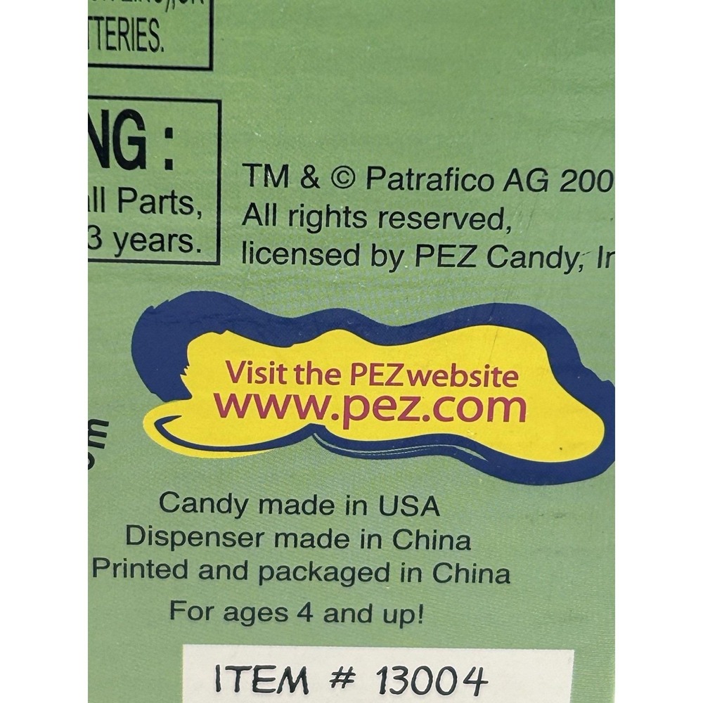 Giant Musical PEZ Dispenser SNOOPY From Peanuts Collectible NOS - Picture 5 of 5